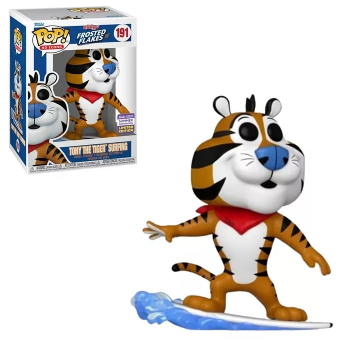 FUNKO - Funko Pop Zucaritas - Tigre Tony Surfeando 191