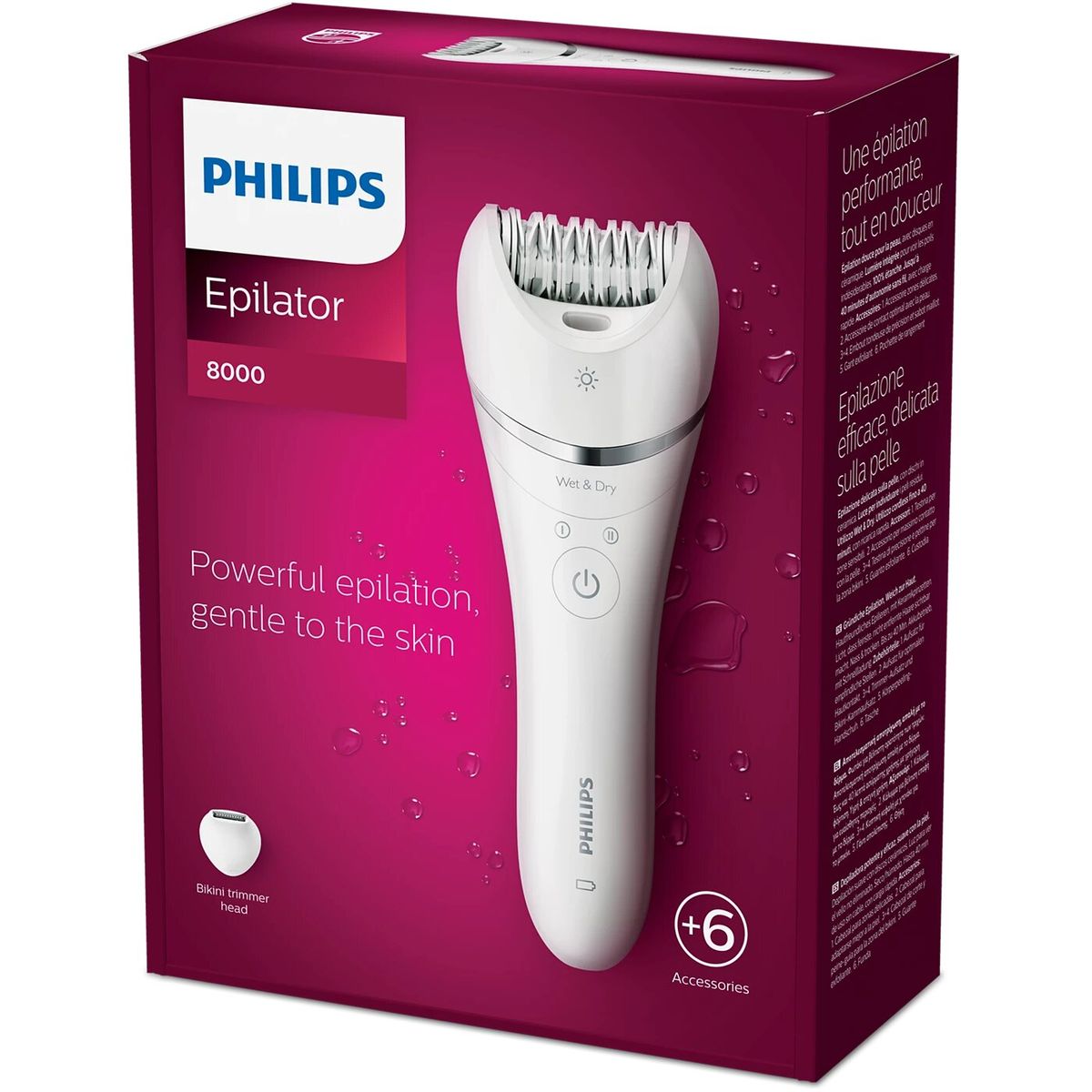 PHILIPS - DEPILADORA PHILIPS BRE715