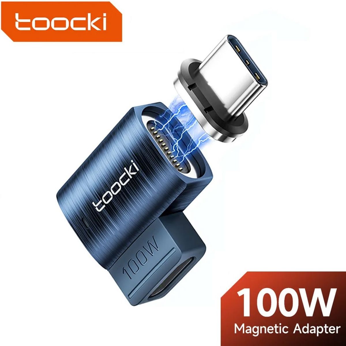 OEM - Adaptador Magnetico tipo C - Para Laptops y Celulares - Toocki
