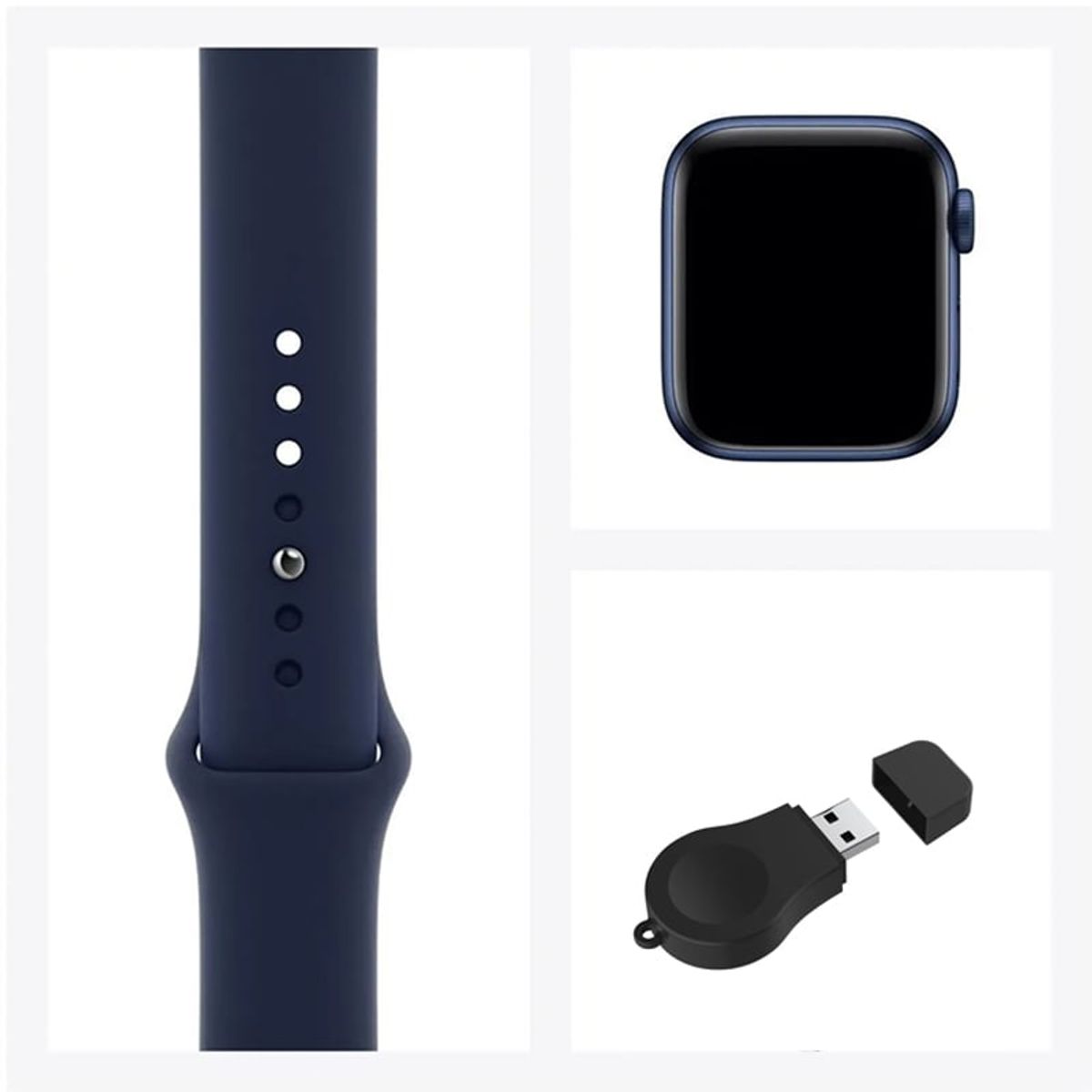 APPLE - Apple Watch Series 6 40mm GPS Azul SemiNuevo Reacondicionado