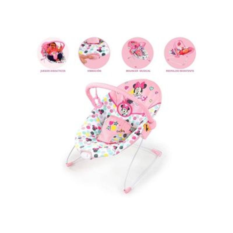 INFANTI - SILLA BAUNCER VIBRADOR »MINNIE MOUSE»