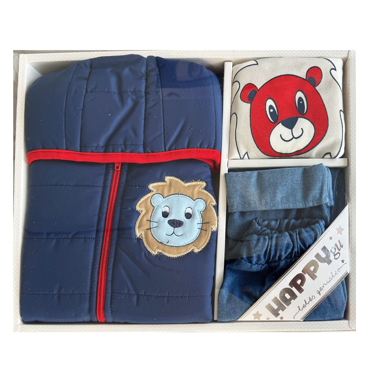 GENERICO - CONJUNTO CASACA PARA BEBE - NIÑANIÑO