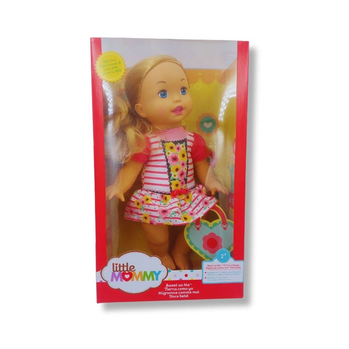 GENERICO - Juguete Muñeca Little Mommy Vestido Rosa con Girasoles