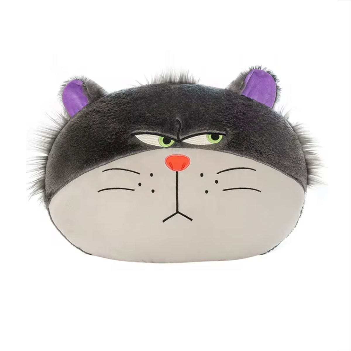 GENERICO - Peluche Cojin Gato Lucifer Face