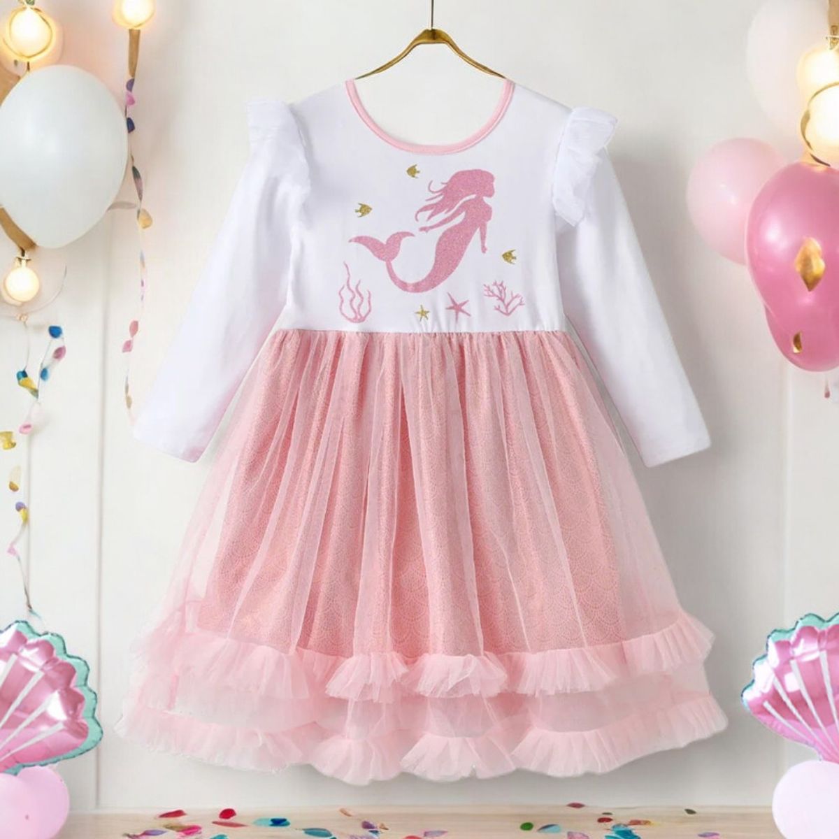 GENERICO - VESTIDO DE SIRENA CASUAL