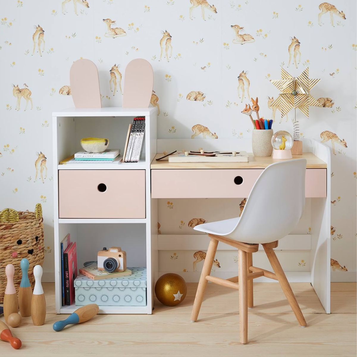 GENERICO - Escritorio Infantil Armado Valentina Armado Petrox Home