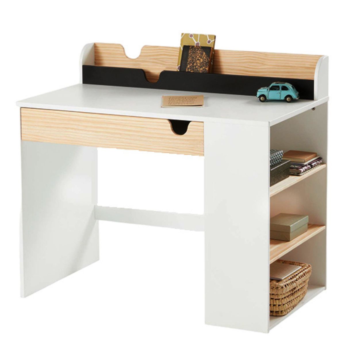 GENERICO - Escritorio Infantil Armado Brahim con Estante Petrox Home