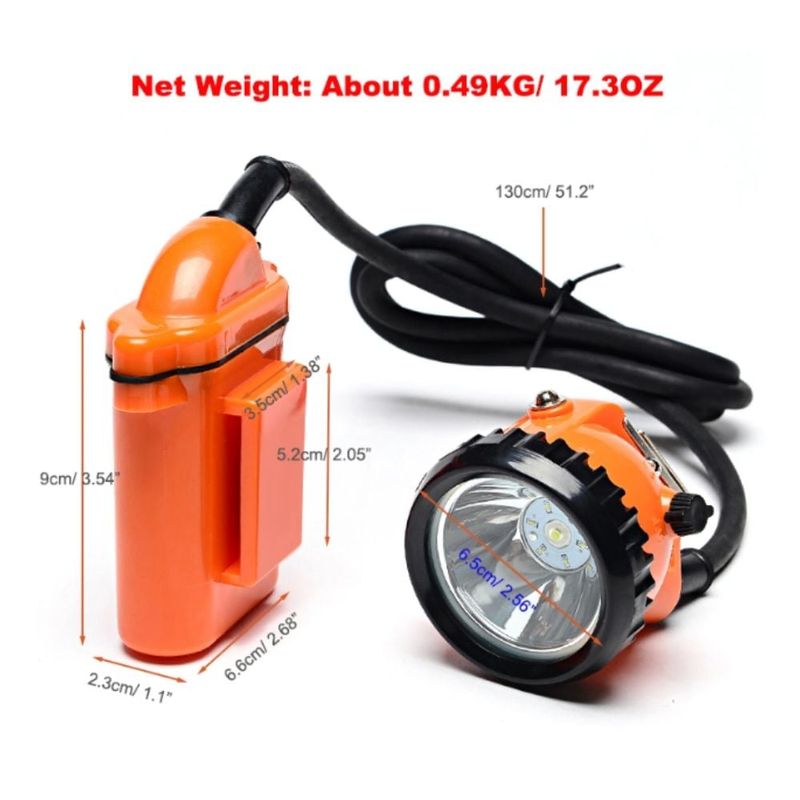 GENERICO - Linterna Led Recargable para Mineria CN-L78000C