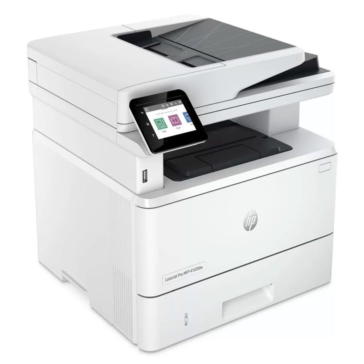 HP - Impresora HP LaserJet Pro MFP 4103FDW Multifuncional Monocromatico Duplex