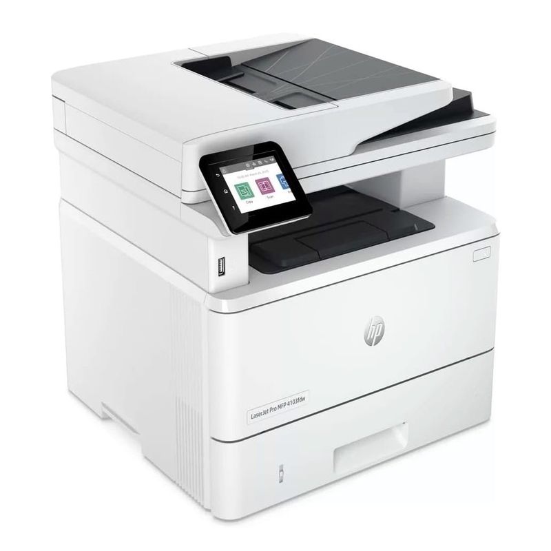 HP - Impresora HP LaserJet Pro MFP 4103FDW Multifuncional Monocromatico Duplex