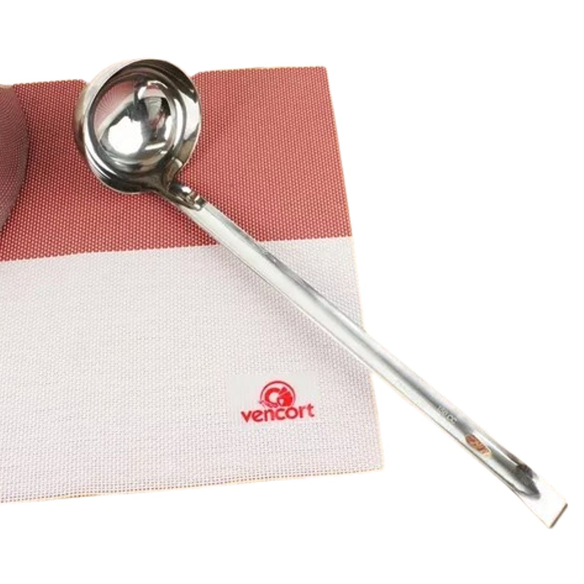 GENERICO - Cucharon Con Mango Largo De Acero Inoxidable