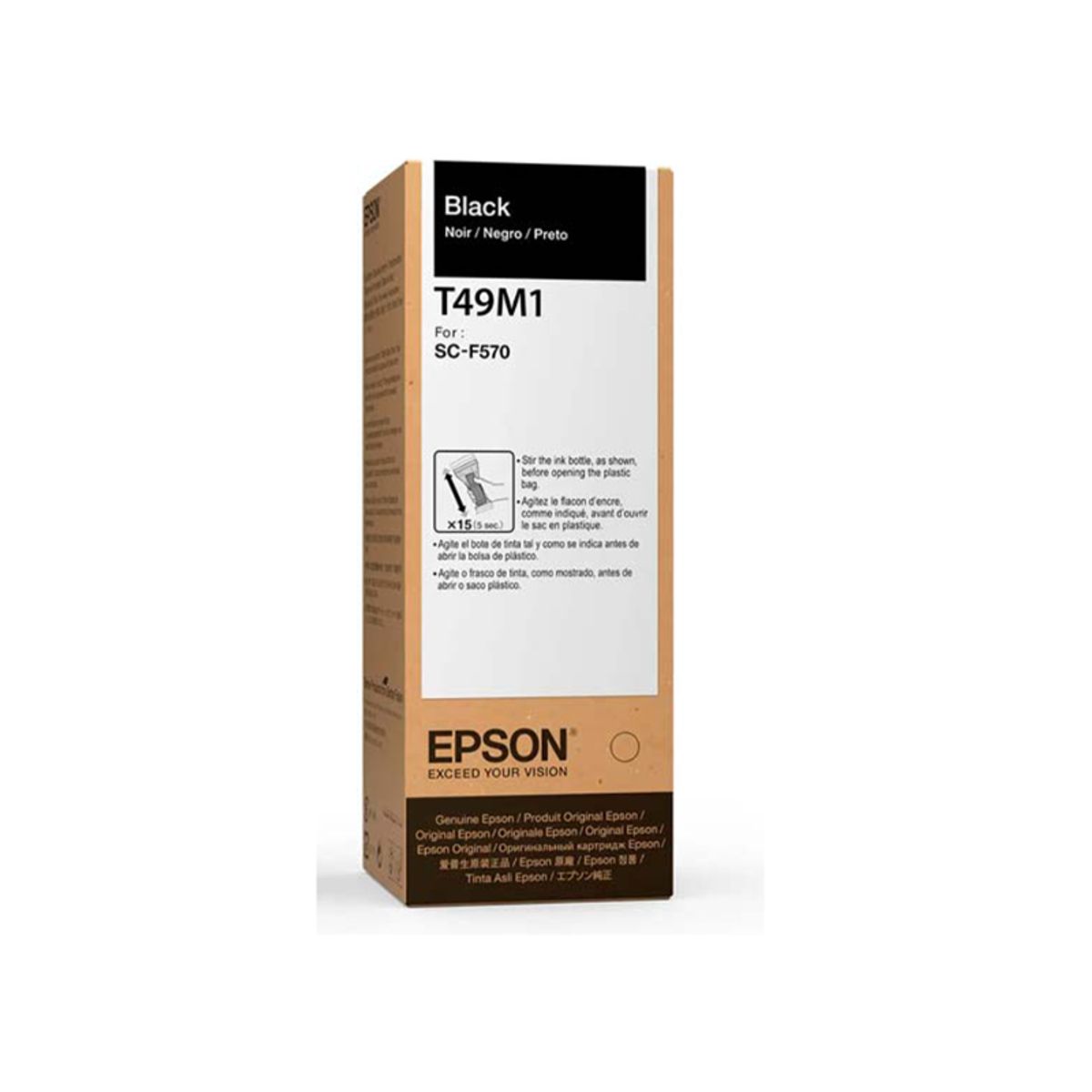 EPSON - Botella de Tinta Epson T49M120 Negro