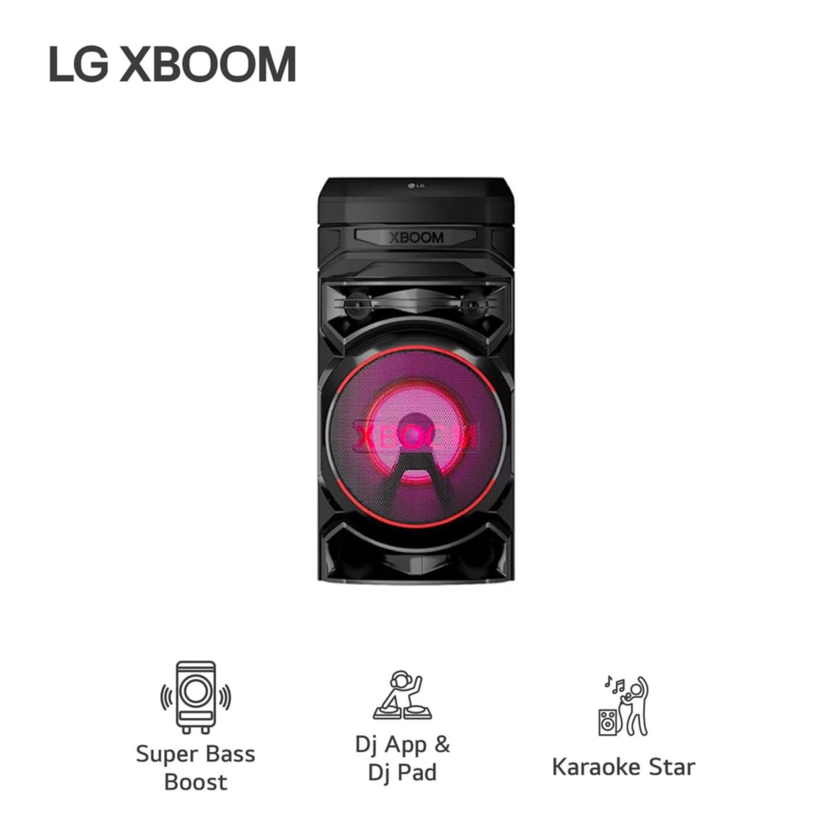 LG - TORRE DE SONIDO LG RNC5 XBOOM MULTI-BLUETOOTH KARAOKE STAR