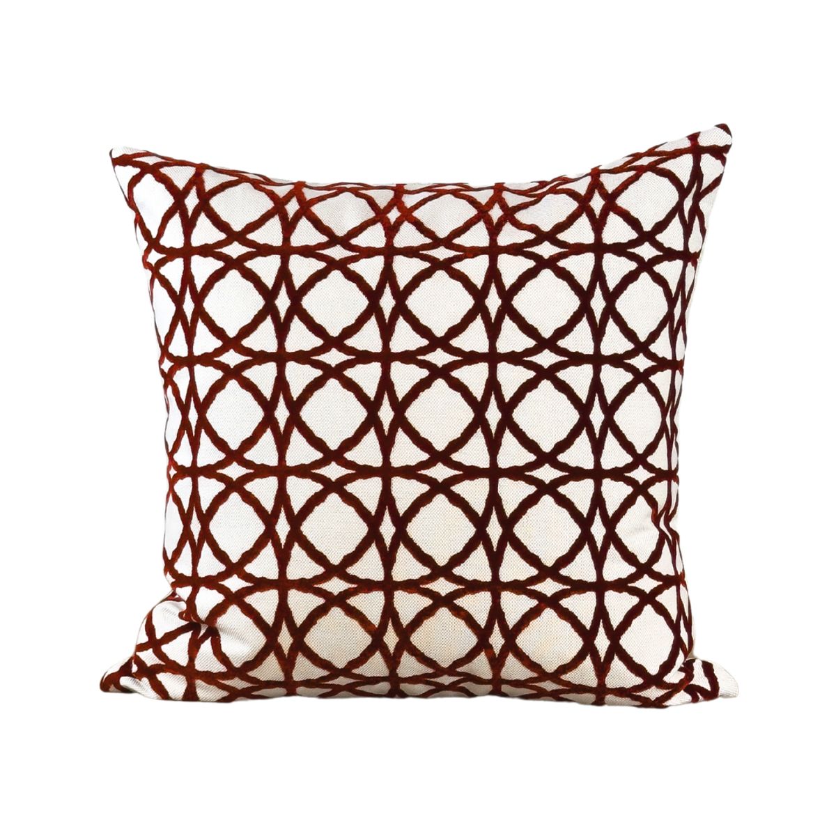 GENERICO - Funda de cojin Antique Red 50 x 50 cm