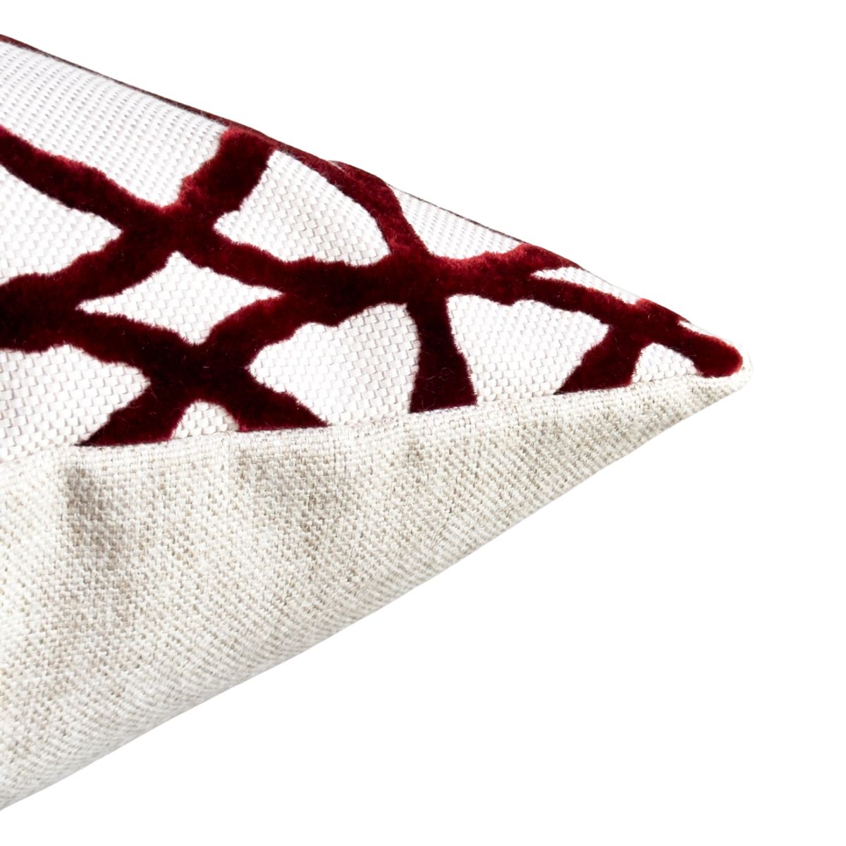 GENERICO - Funda de cojin Antique Red 50 x 50 cm