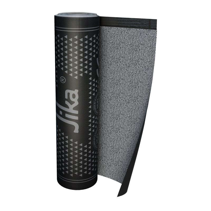SIKA - Manto asfaltico impermeable SikaShield E56 MG EG 4mm Gris 1x10m