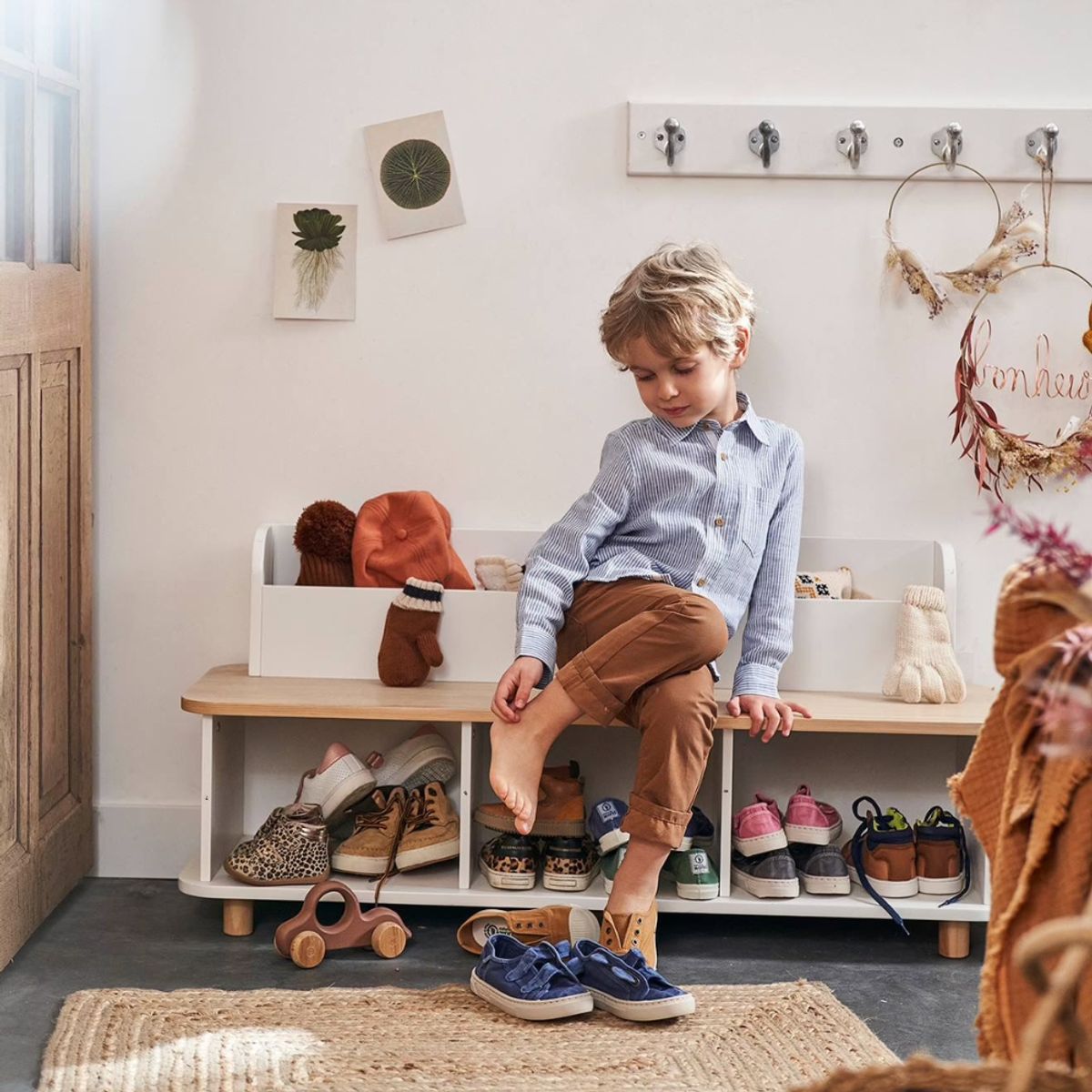 GENERICO - Organizador Zapatera Infantil Mateo Armado Petrox Home