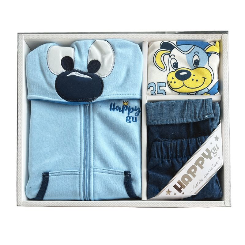 GENERICO - CONJUNTO CHALECO PARA BEBE