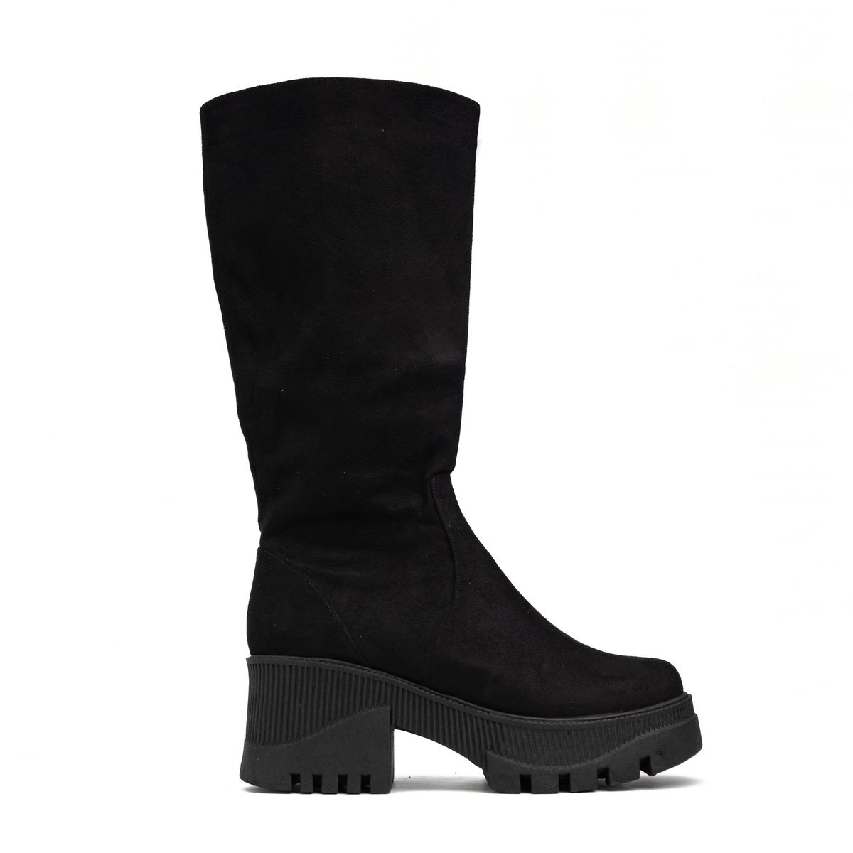 NEBULA - Botas Locket - Nébula - Negro Gamuza