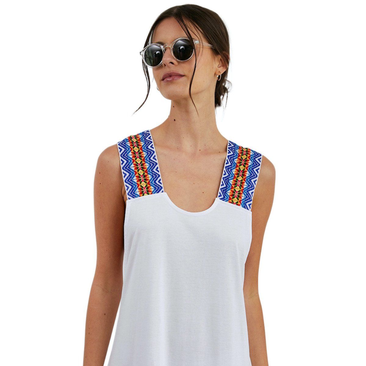 PERMUTA - SALIDA DE PLAYA SIMONA CORTO BLANCO PERMUTA