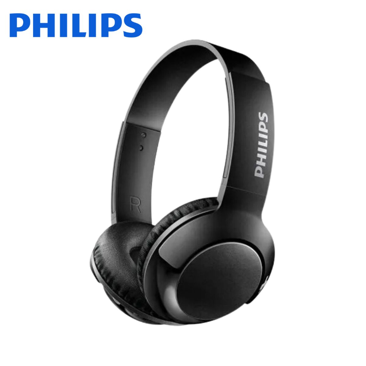PHILIPS - Audífono Philips Bass+ SHB3075 Wireless Negro Bluetooth 12 Horas