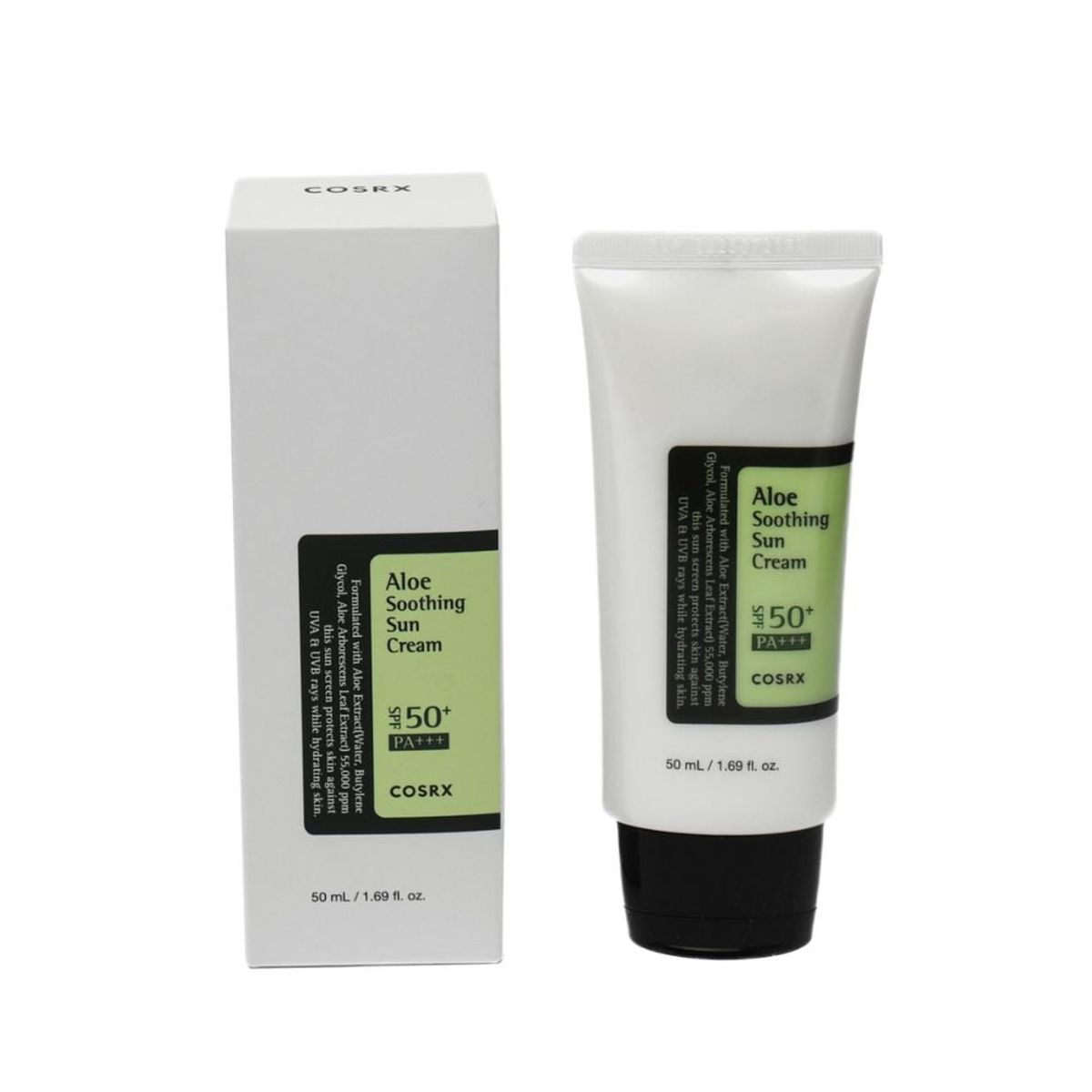 COSRX - Aloe Soothing Sun Cream SPF50 PA+++ Cosrx 50ml Crema Solar