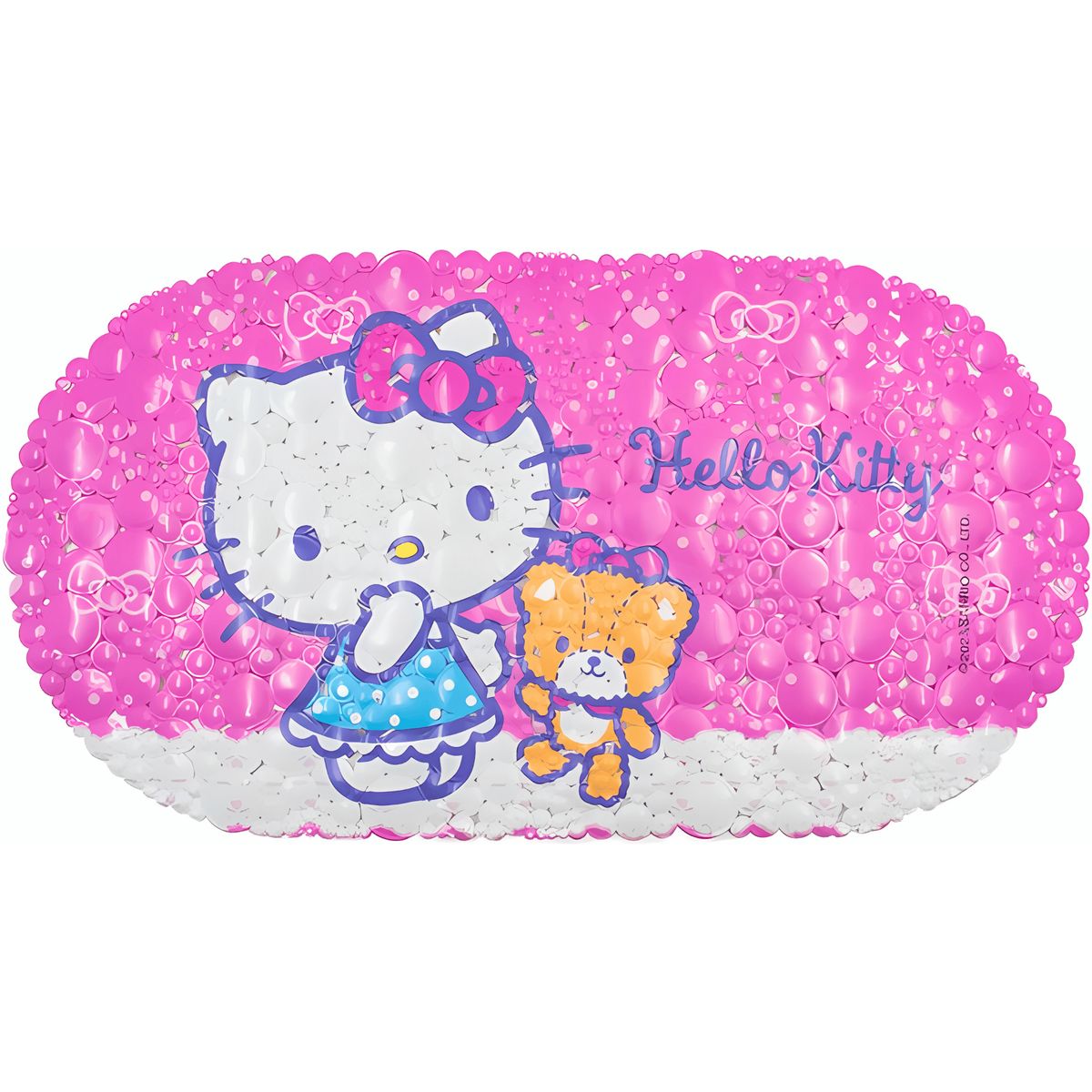 SANRIO - Piso de Baño HELLO KITTY Antideslizante Fucsia