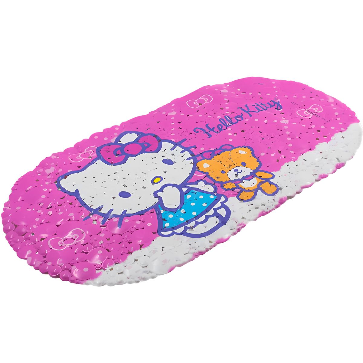 SANRIO - Piso de Baño HELLO KITTY Antideslizante Fucsia