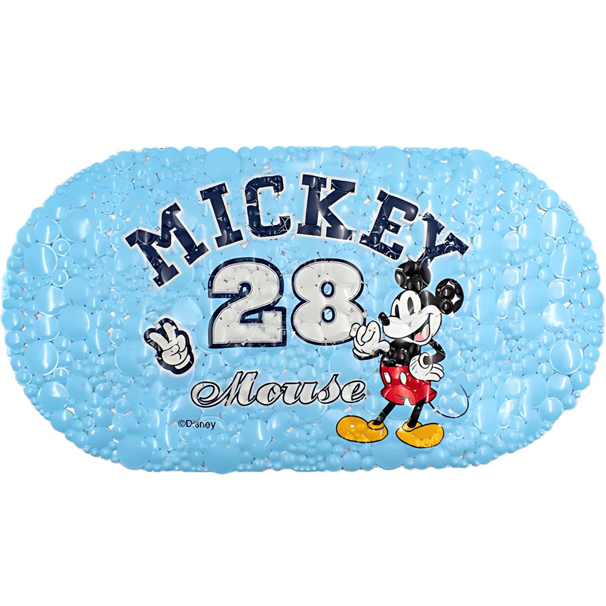 DISNEY - Piso de Baño MICKEY MOUSE Antideslizante Celeste