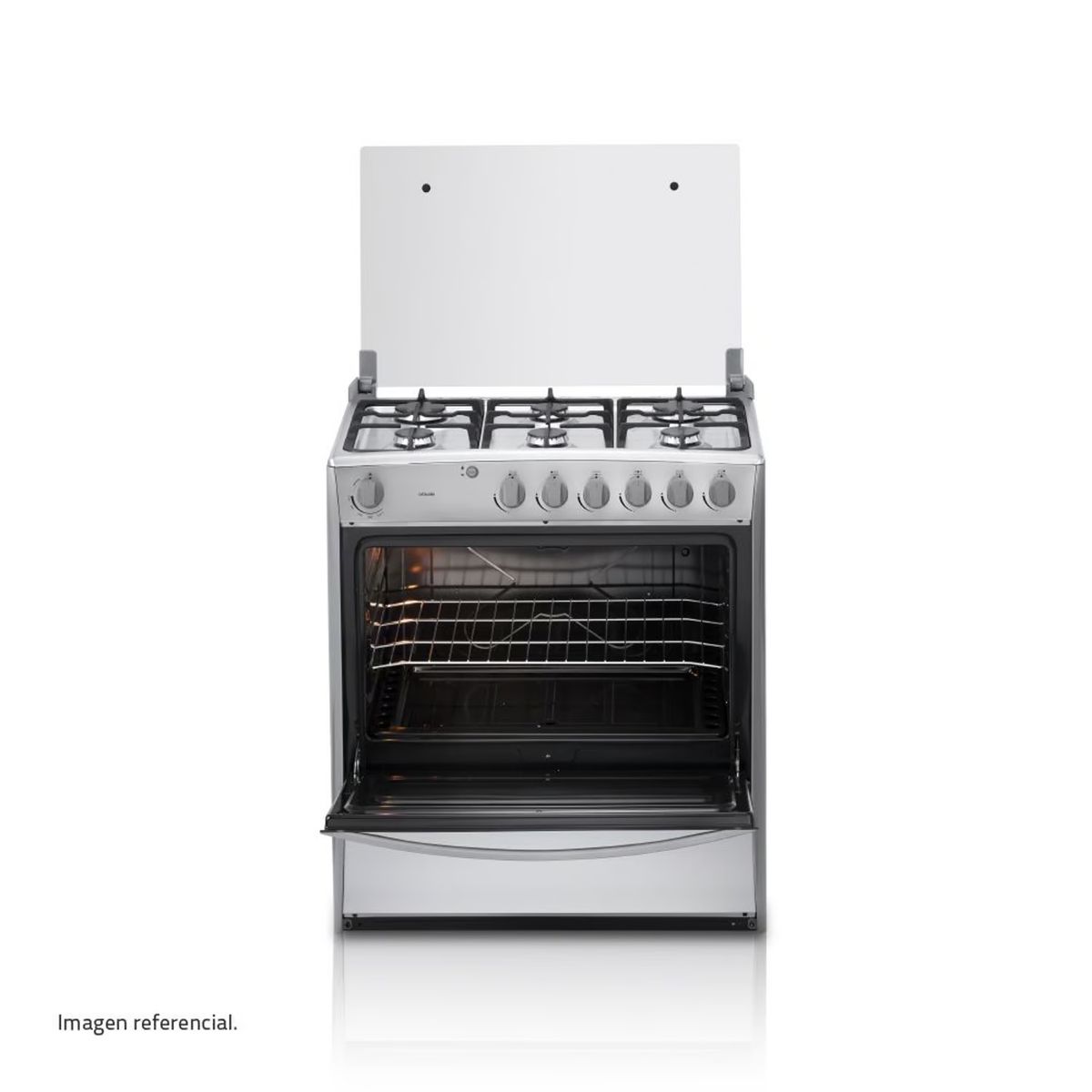 INDURAMA - COCINA INDURAMA CATALUÑA 6 HORNILLAS CROMA