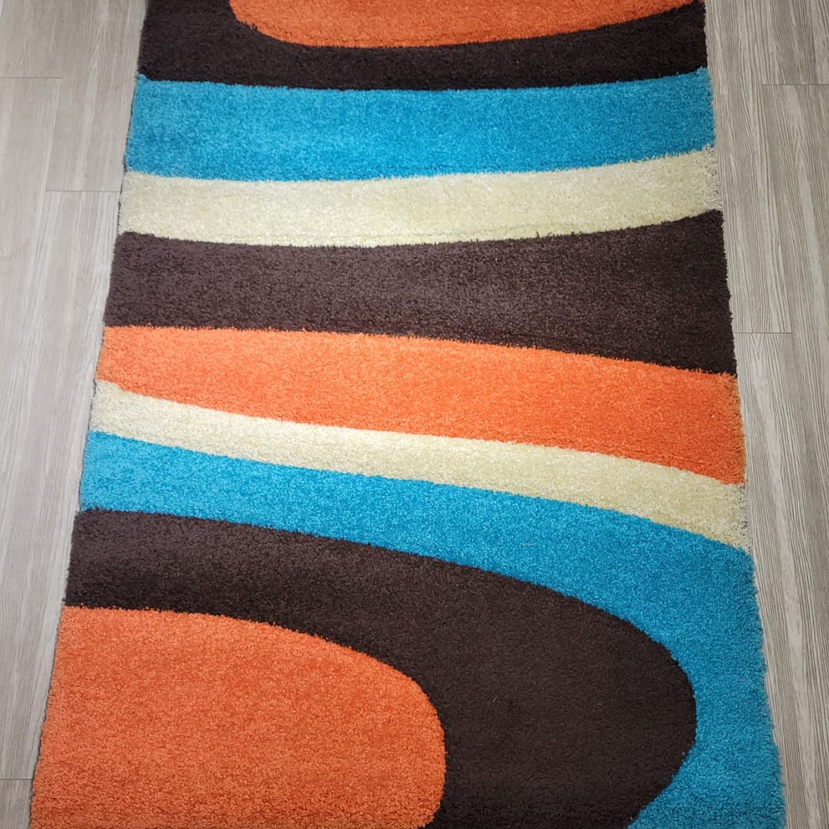 GENERICO - ALFOMBRA MODERNA DE PELO CORTO FORMATO 1.33 X1.90 M