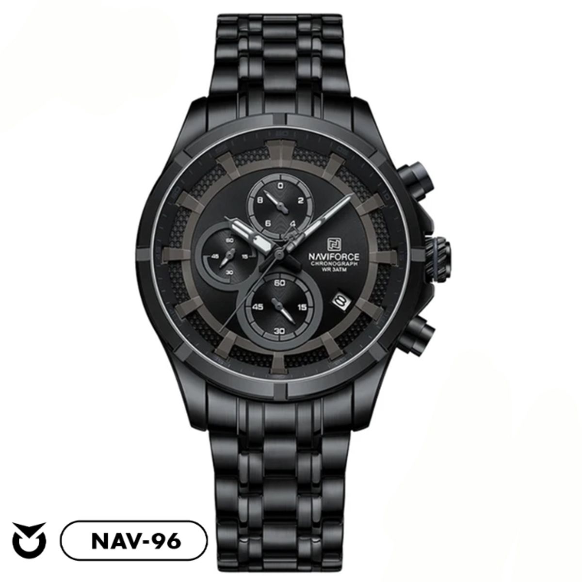 NAVIFORCE - RELOJ NAVIFORCE 8046  ACERO NEGRO