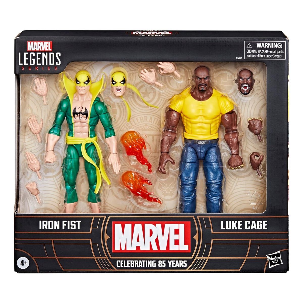 MARVEL - Marvel Legends Iron Fist & Luke Cage Two-Pack