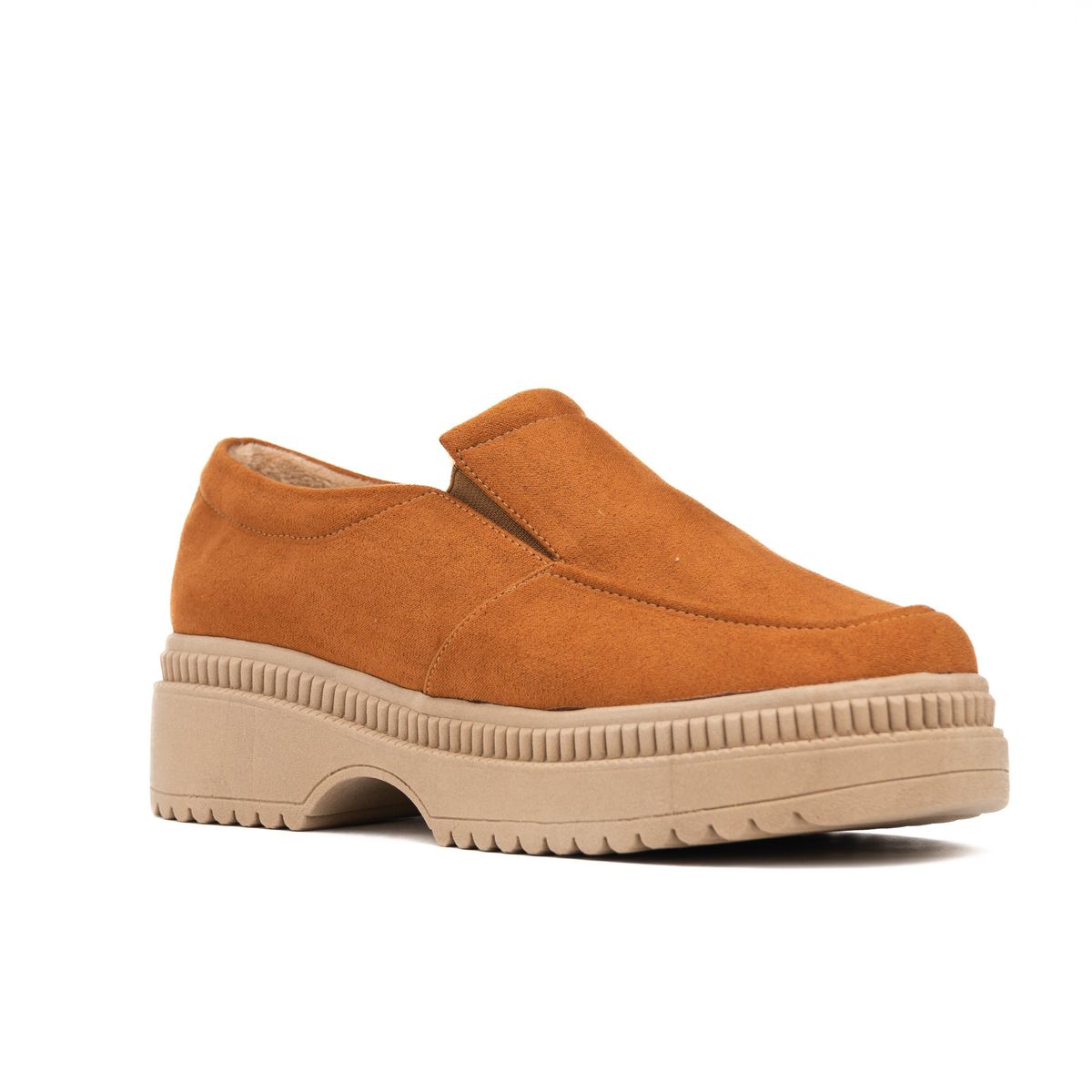 NEBULA - Mocasin Serquet - Nébula - Camel Gamuza