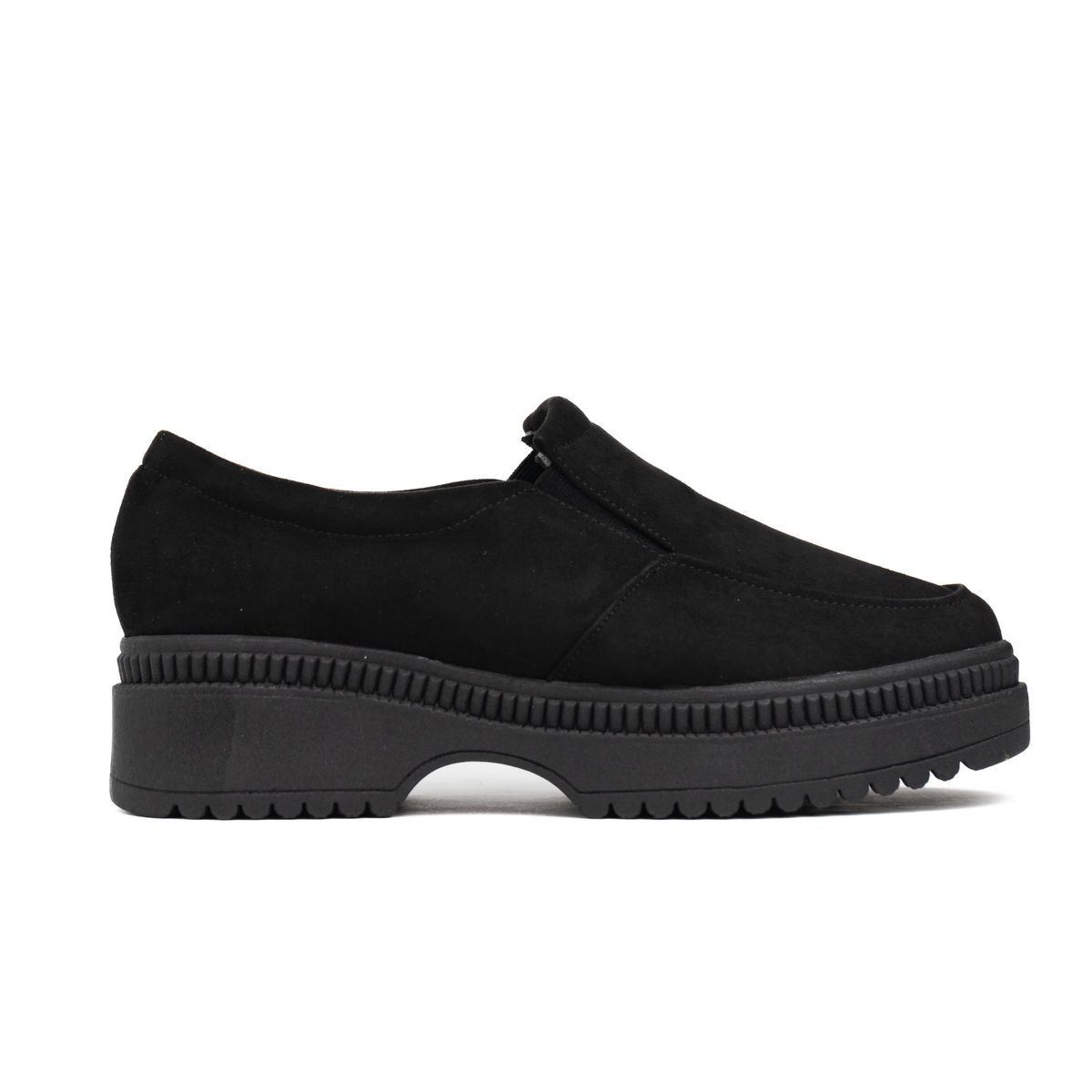 NEBULA - Mocasin Serquet - Nébula - Negro Gamuza