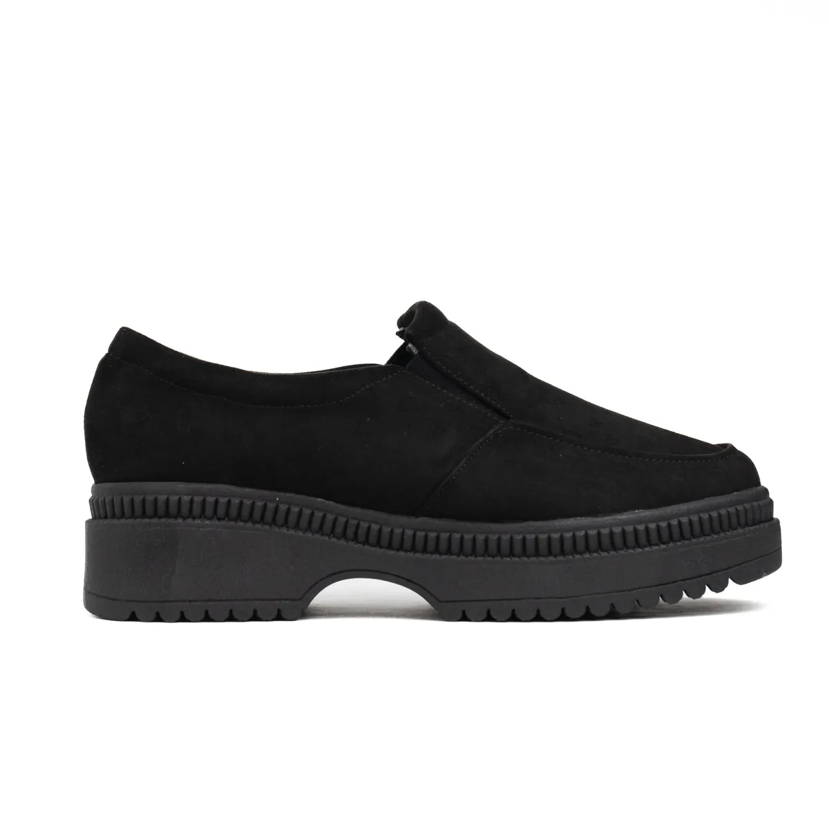 NEBULA - Mocasin Serquet - Nébula - Negro Gamuza