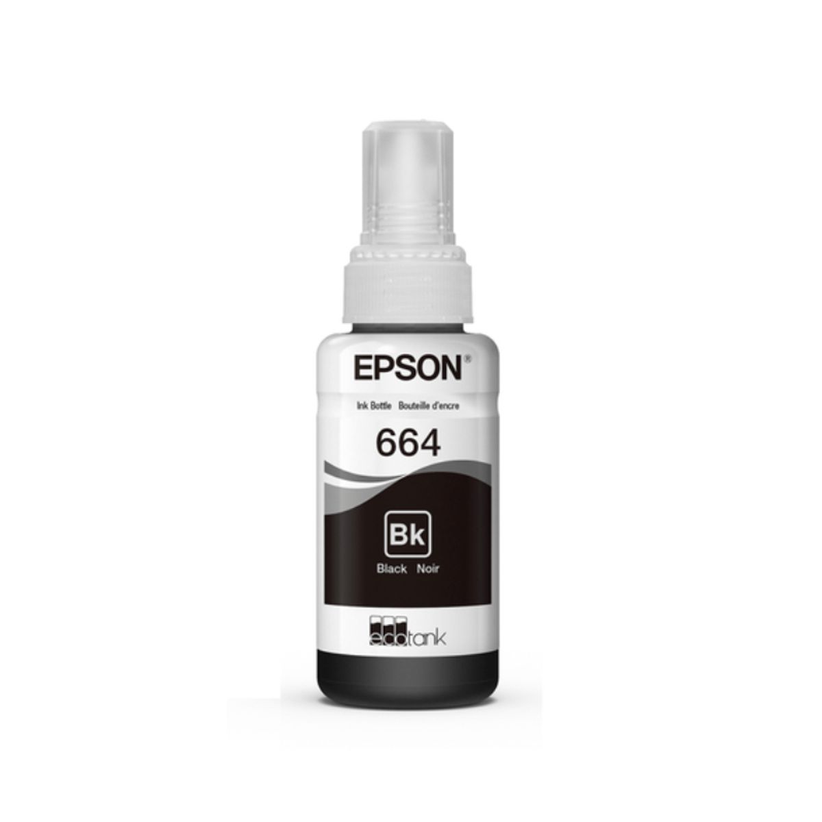 EPSON - Botella de Tinta Epson T664120 Negro