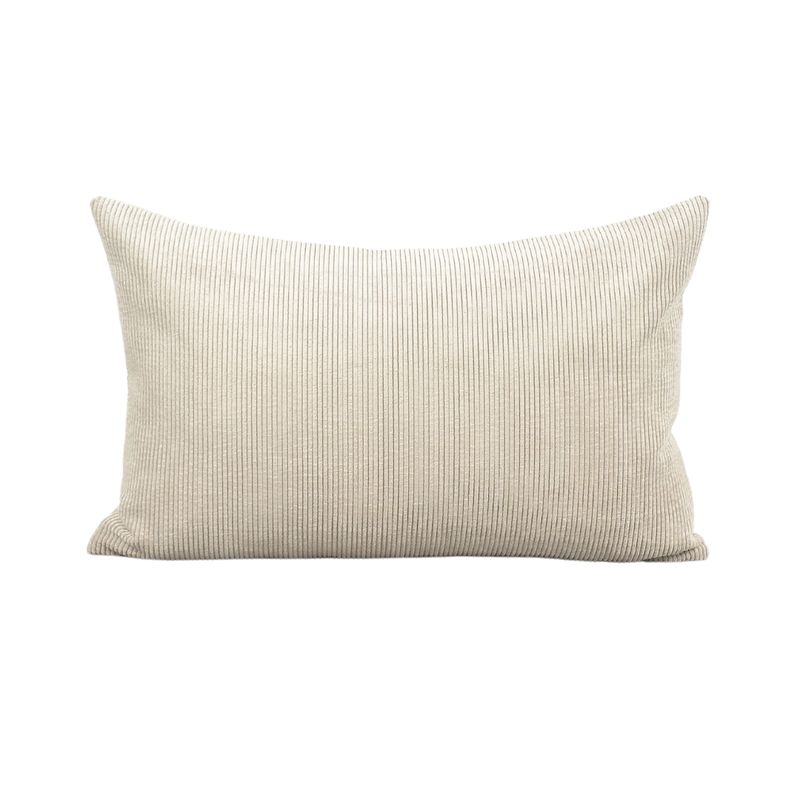 GENERICO - Funda de cojin Oatmeal Stripes 40 x 65 cm