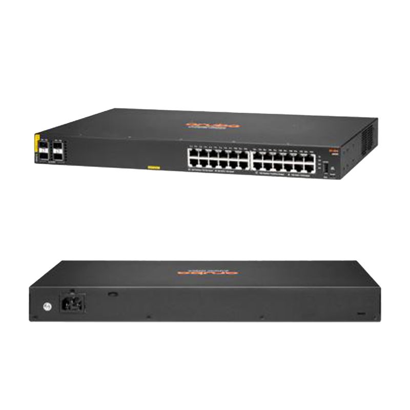 ARUBA - Switch HPE Aruba 6000 24G Class 4 PoE Power 370W P/N: R8N87A