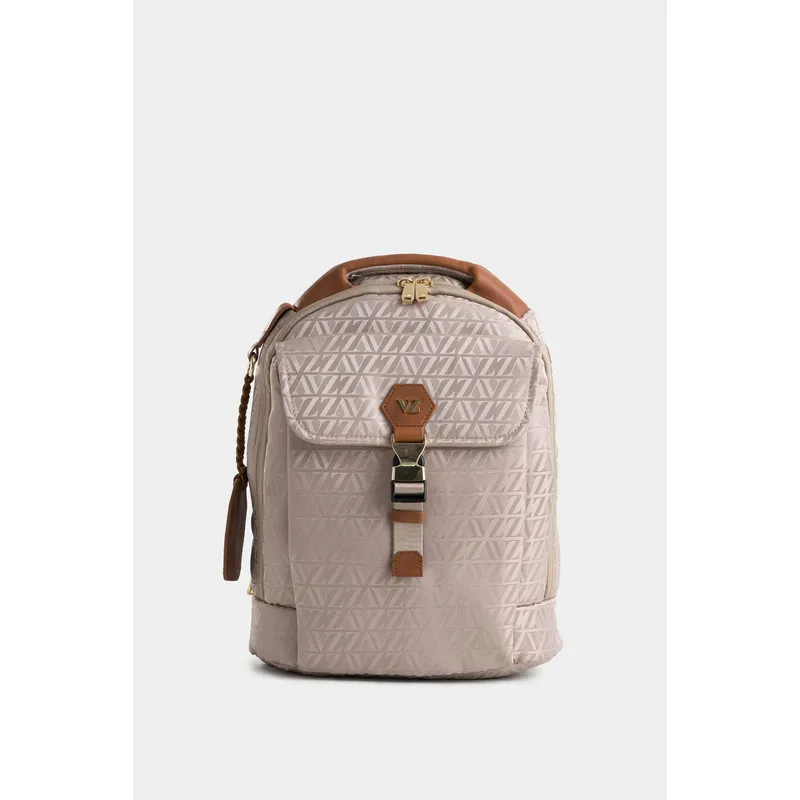 VELEZ - Vélez Morral Bloom 2 Jacquard Monograma VZ Para Mujer Beige