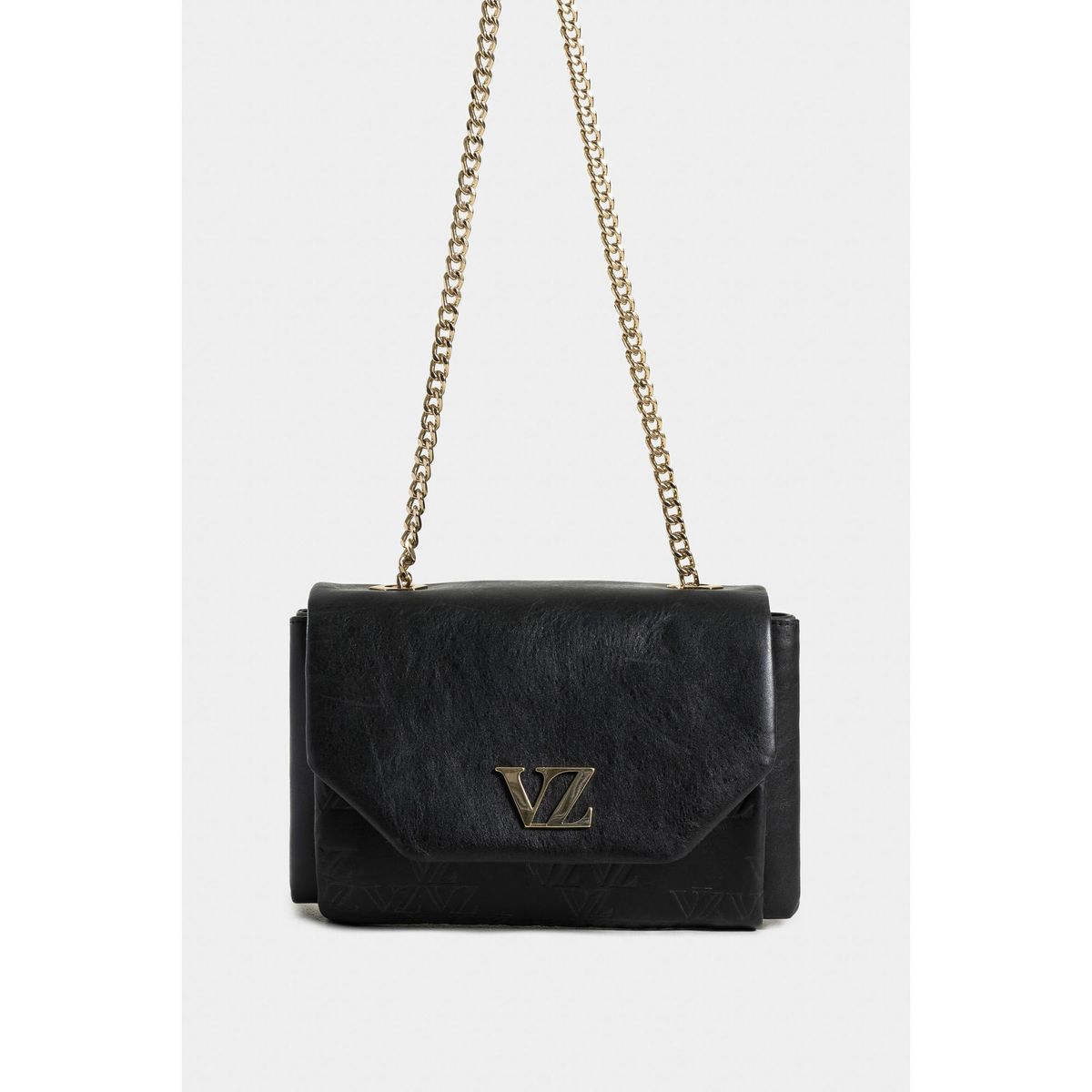 VELEZ - Vélez Bowling Lili 2.0 De Cuero Mujer Cadena Metálica Negro