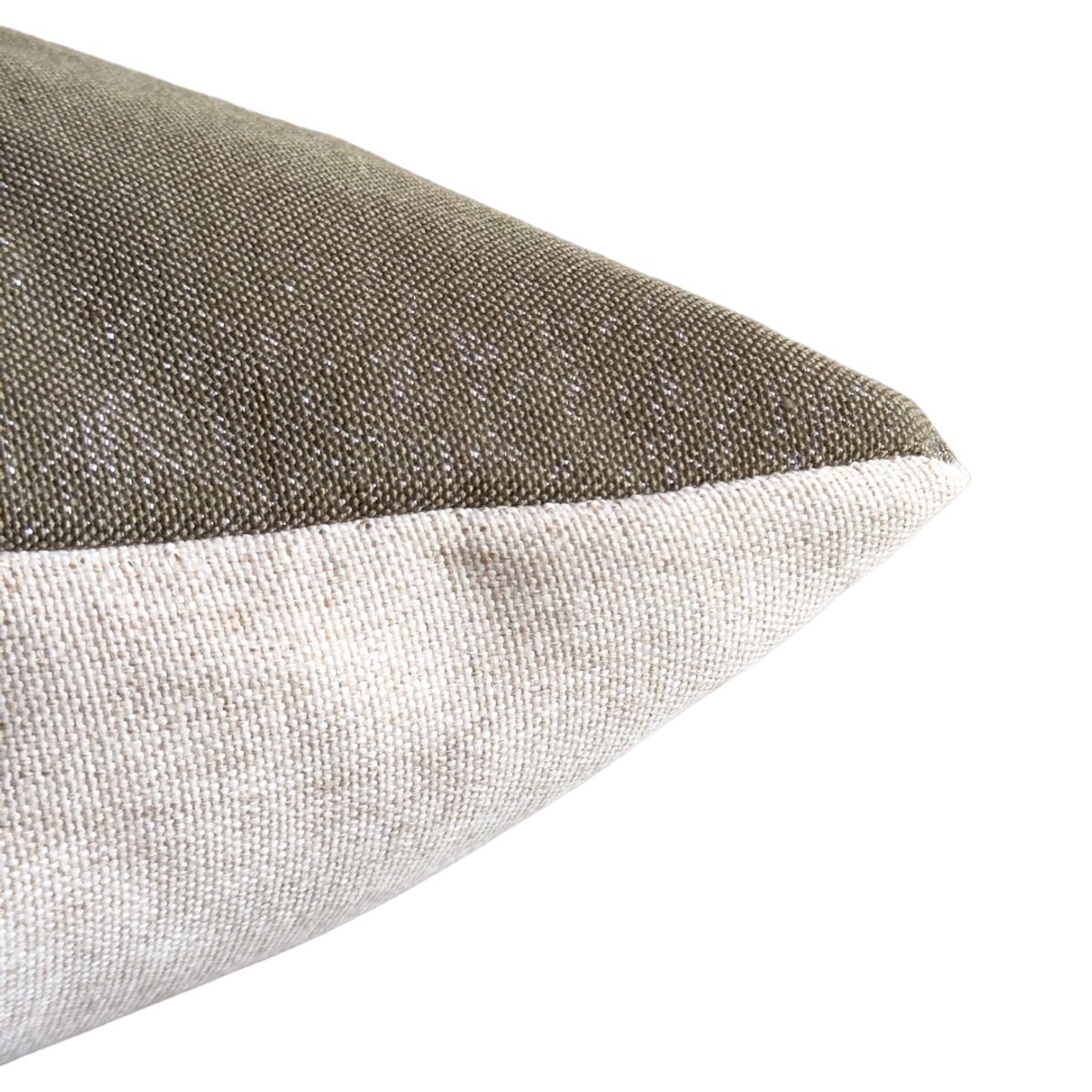 GENERICO - Funda de cojin Shiny Olive 50 x 50 cm