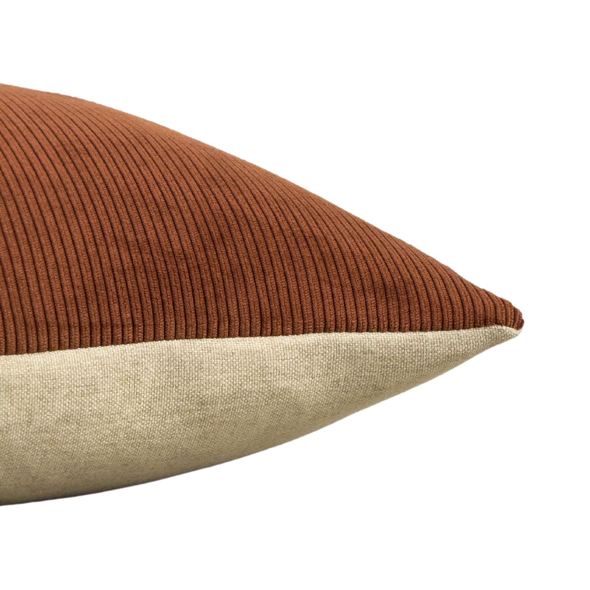 GENERICO - Funda de cojin Terracotta Stripes 40 x 65 cm