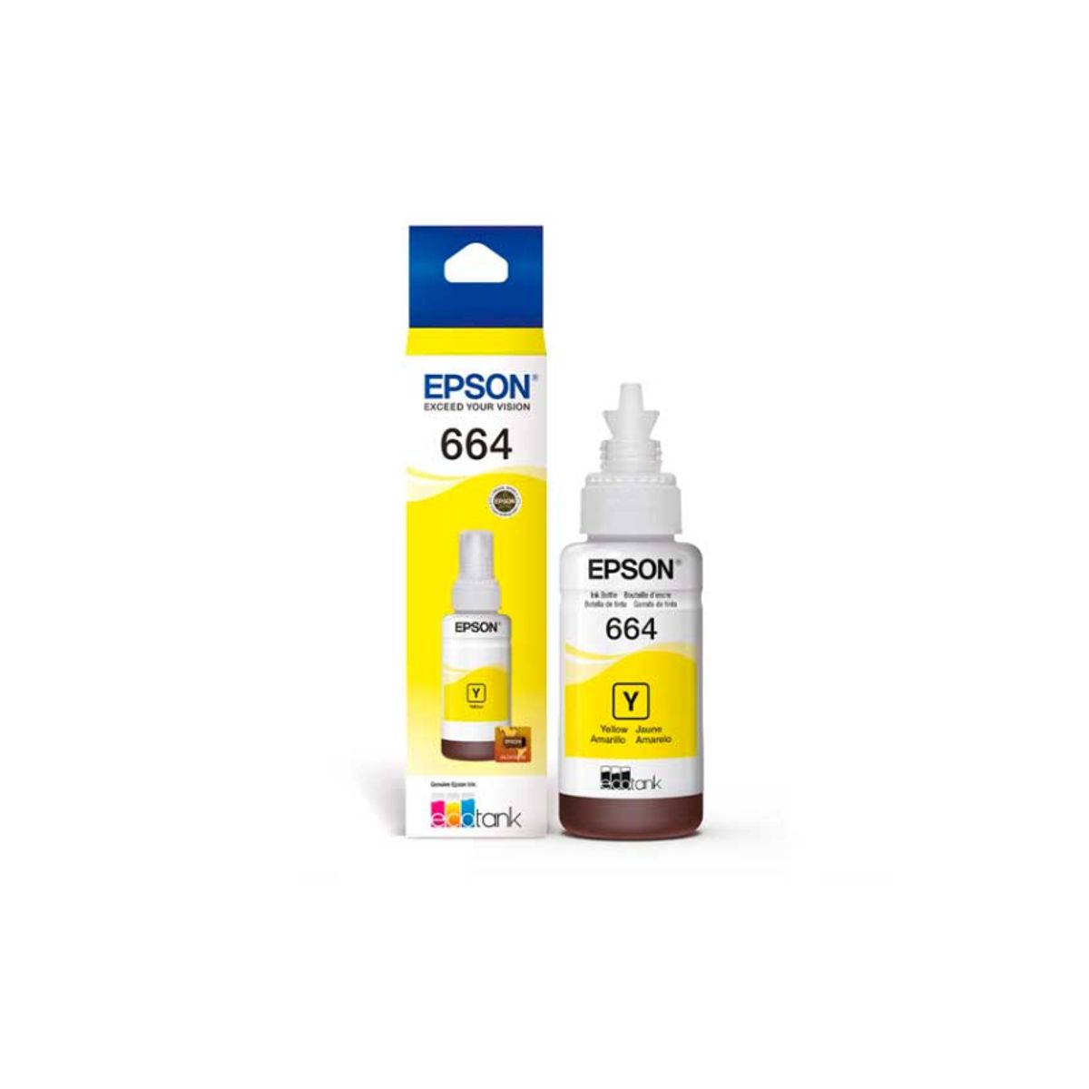 EPSON - Botella de Tinta Epson T664420 Amarillo