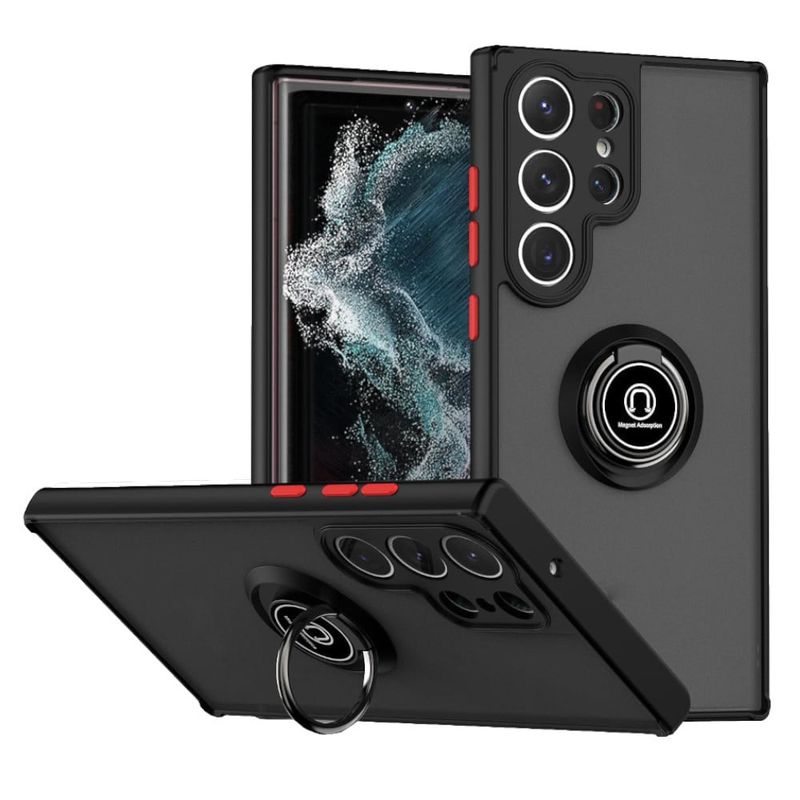 OEM - Case Ahumado Compatible con Samsung S24 Ultra Negro