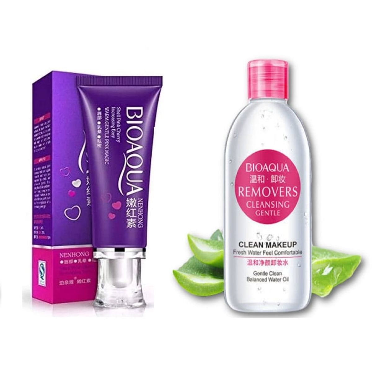 BIOAQUA - PACK CREMA DESPIGMENTANTE ZONAS Y AGUA MICELAR BIOAQUA