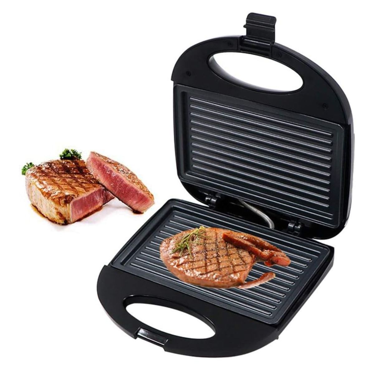 RAFF - Maquina RAF Sandwichera Parrilla Multifuncional