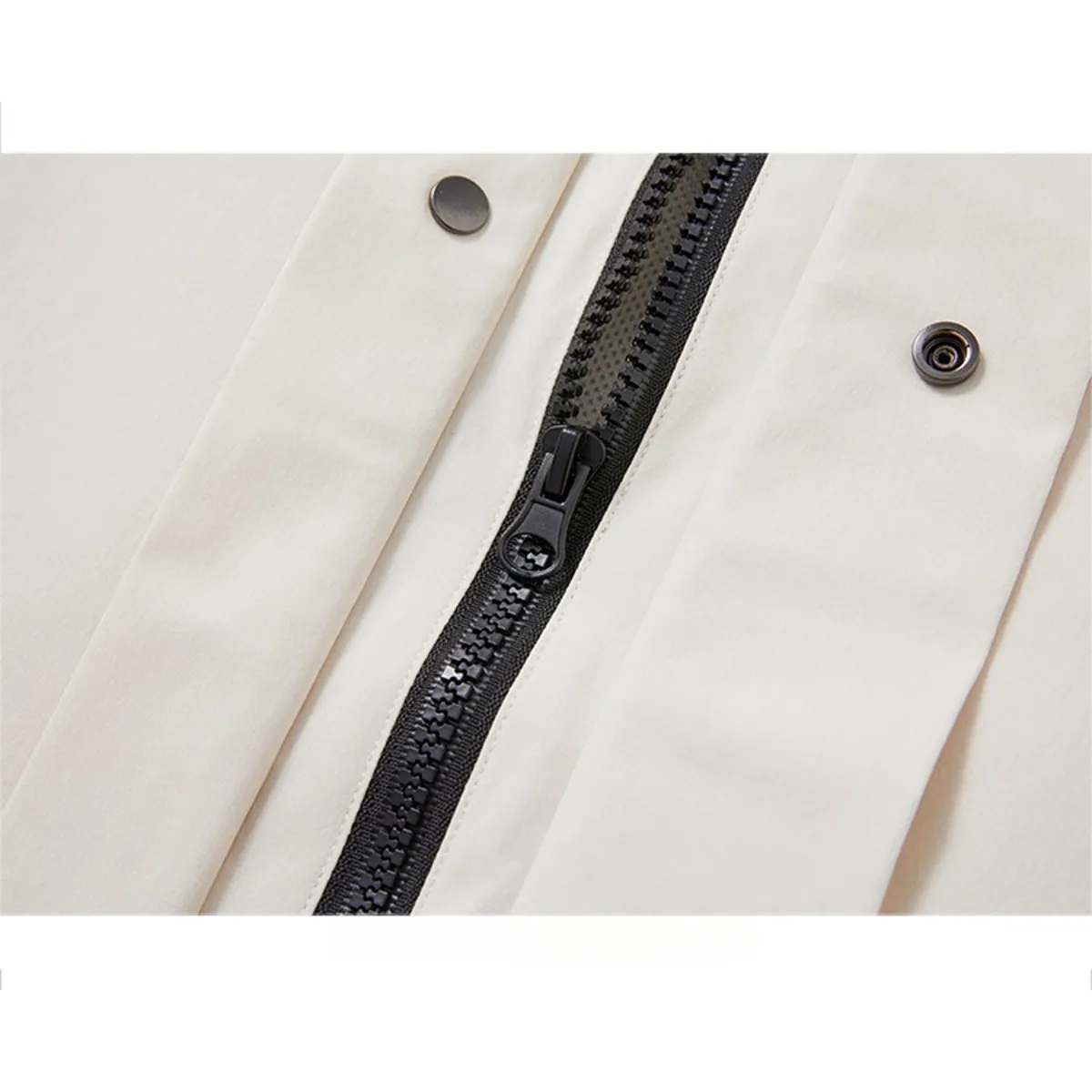 TIOZONEY - Chaqueta impermeable al aire libre - Blanco