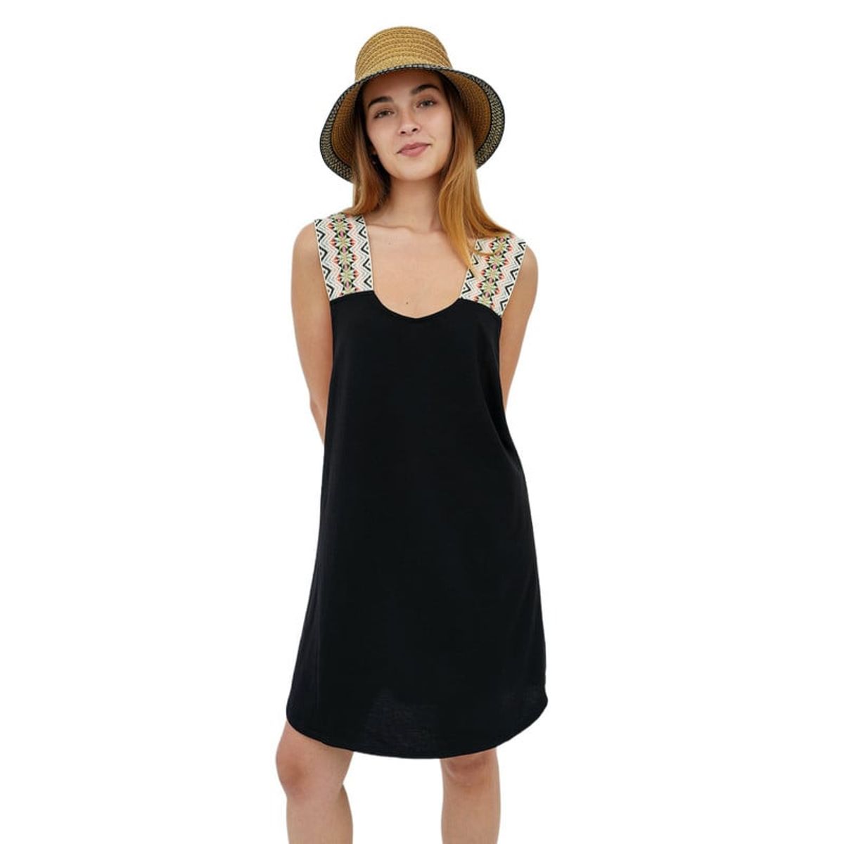 PERMUTA - SALIDA DE PLAYA SIMONA CORTO NEGRO PERMUTA