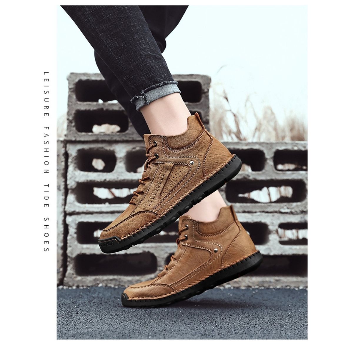 TIOZONEY - Botas caña cortas de deporte